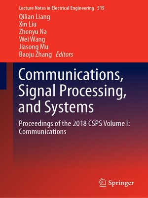 cover image of Communications, Signal Processing, and Systems